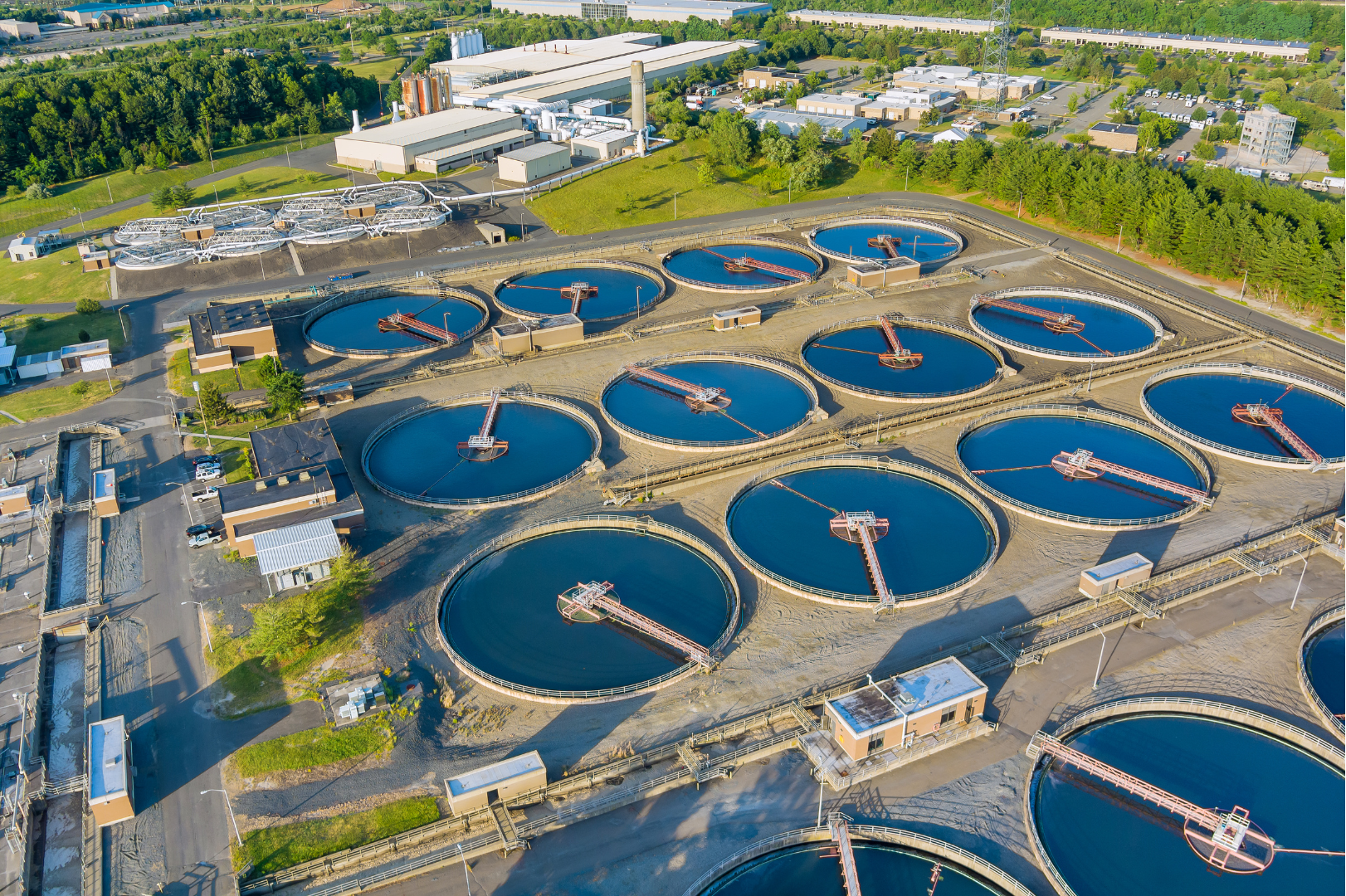 wastewater plant, activated sludge