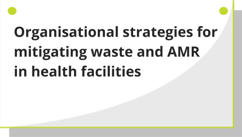 Organisational strategies for mitigating waste