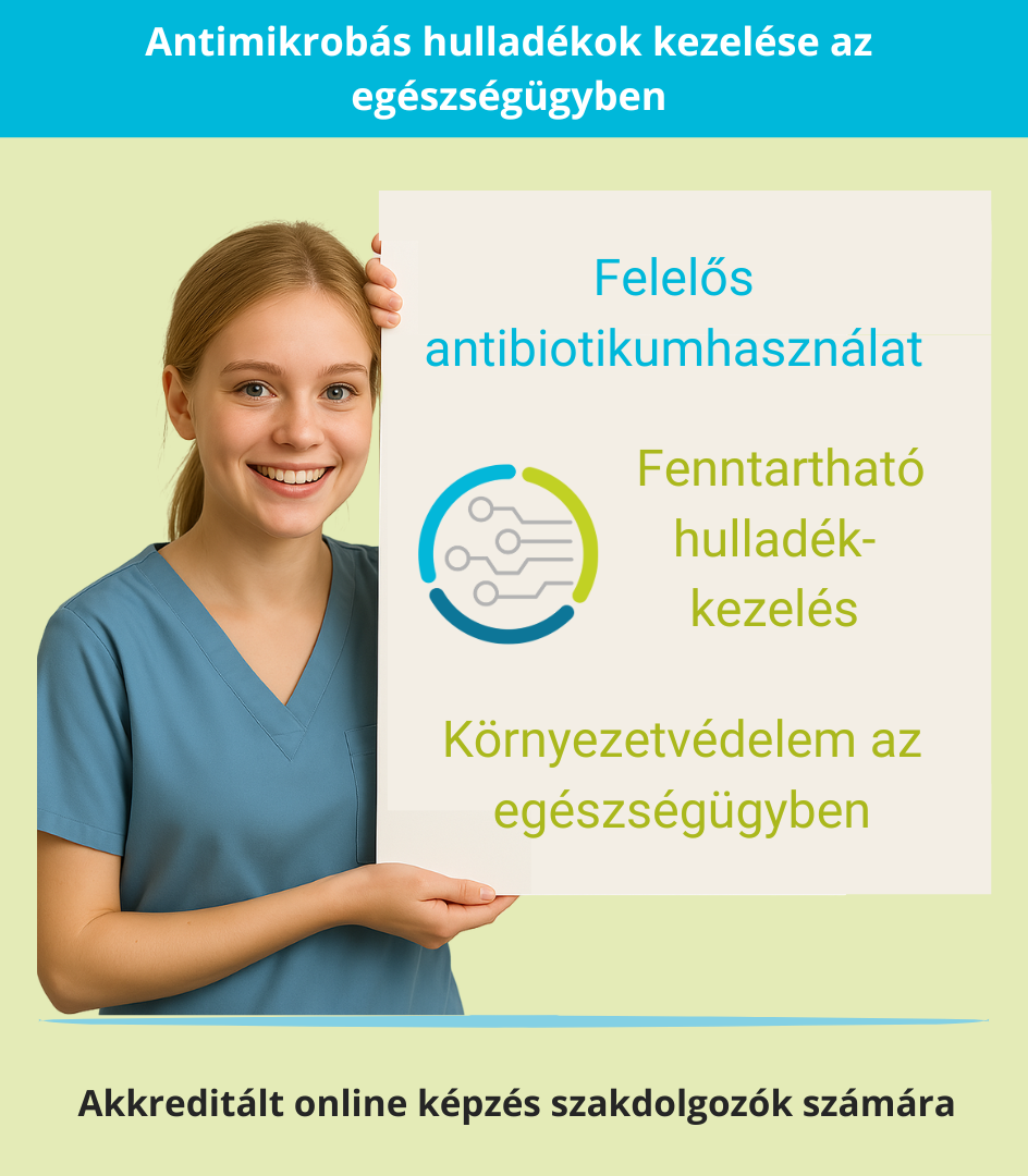 antimikrobás hulladékok kezelése kurzus